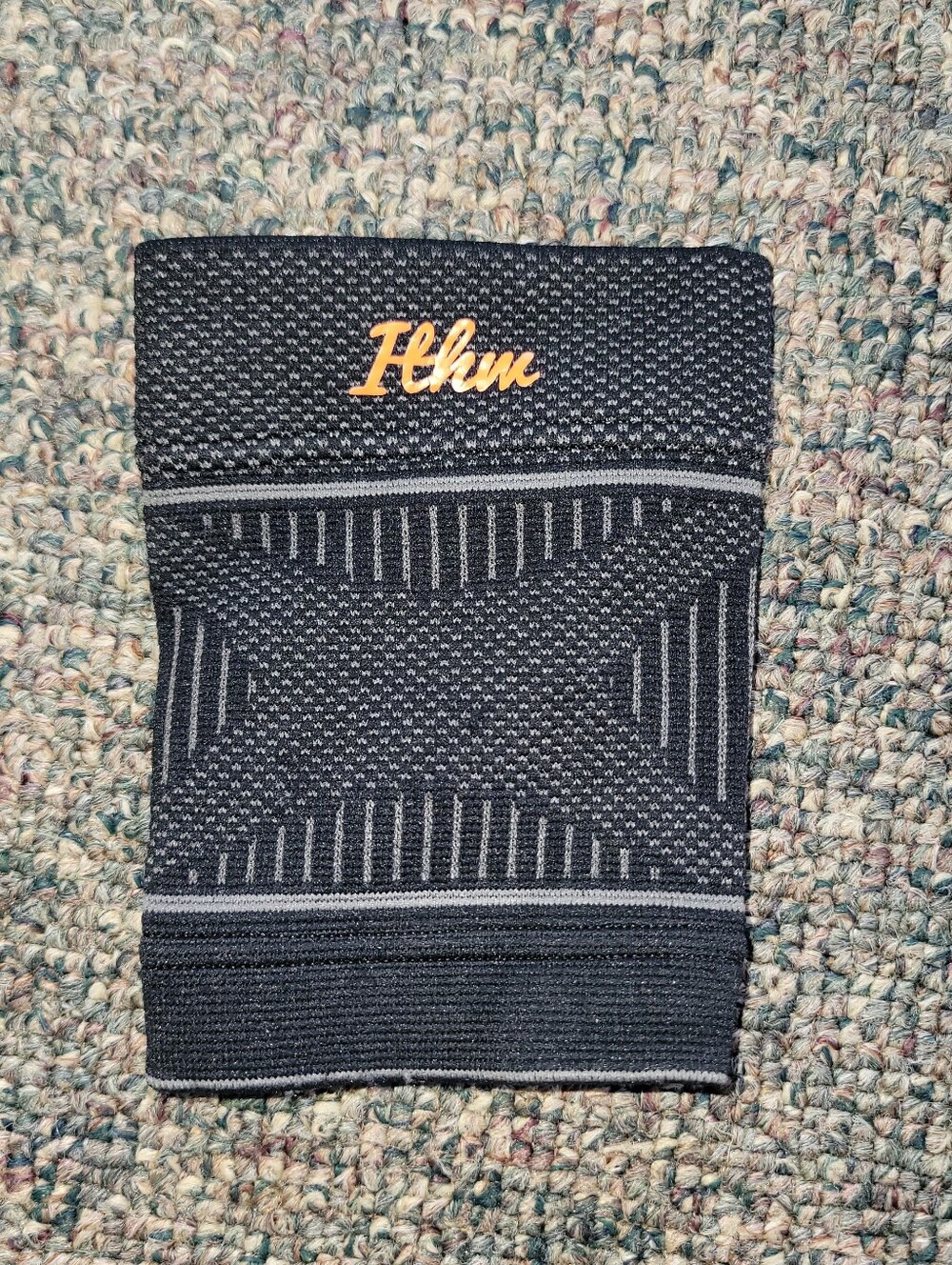 🔥5/$20 ITHM Black Gray Seamless bicep Support Sleeve